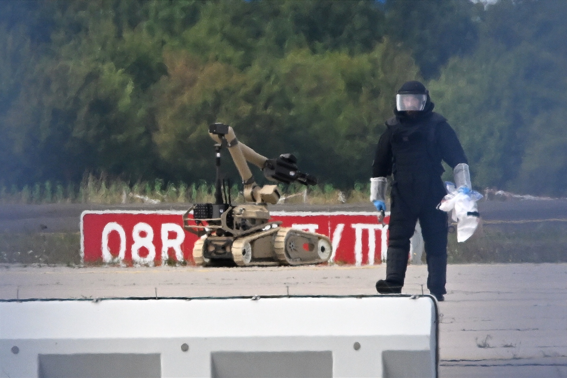 Drone with explosives found at German airport, official sees 'new quality' of threat